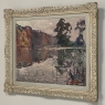 Framed Oil Painting on Canvas by Jean Stevan (1896-1962) 'The Pond in Autumn' Dated 1930