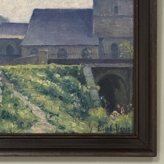 Framed Oil Painting on Canvas by Eugene Colignon (1876-1961)