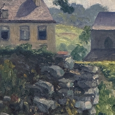 Framed Oil Painting on Canvas by Eugene Colignon (1876-1961)