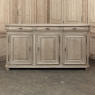 18th Century Country French Neoclassical Stripped Oak Buffet