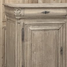 18th Century Country French Neoclassical Stripped Oak Buffet