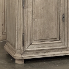 18th Century Country French Neoclassical Stripped Oak Buffet
