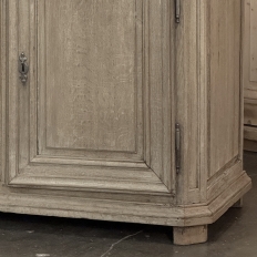 18th Century Country French Neoclassical Stripped Oak Buffet