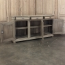 18th Century Country French Neoclassical Stripped Oak Buffet