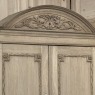 18th Century Dutch Neoclassical Stripped Oak Secretary ~ Bookcase