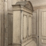 18th Century Dutch Neoclassical Stripped Oak Secretary ~ Bookcase
