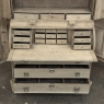 18th Century Dutch Neoclassical Stripped Oak Secretary ~ Bookcase