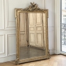 19th Century French Louis XVI Giltwood Mirror with Lovebirds