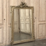 19th Century French Louis XVI Giltwood Mirror with Lovebirds