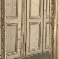 19th Century French Louis XVI Giltwood Mirror with Lovebirds