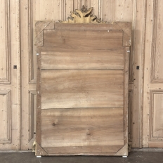 19th Century French Louis XVI Giltwood Mirror with Lovebirds