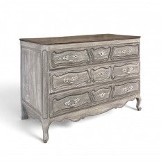 18th Century Country French Painted Commode