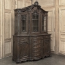 19th Century Country French Régence Liégeois Oak China Buffet