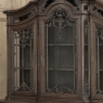 19th Century Country French Régence Liégeois Oak China Buffet