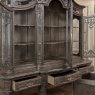 19th Century Country French Régence Liégeois Oak China Buffet