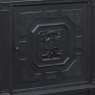 19th Century French Napoleon III Ebonized Neoclassical Cabinet with Carrara Marble