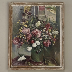 Framed Oil Painting on Canvas by Henri Dufaux (1879-1980)