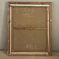 Framed Oil Painting on Canvas by Henri Dufaux (1879-1980)