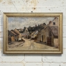 19th Century Framed Oil Painting on Canvas by Henri Orban (1836-1904) 'Esneux'