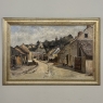 19th Century Framed Oil Painting on Canvas by Henri Orban (1836-1904) 'Esneux'