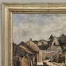 19th Century Framed Oil Painting on Canvas by Henri Orban (1836-1904) 'Esneux'