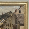 19th Century Framed Oil Painting on Canvas by Henri Orban (1836-1904) 'Esneux'