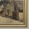 19th Century Framed Oil Painting on Canvas by Henri Orban (1836-1904) 'Esneux'