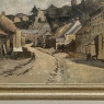 19th Century Framed Oil Painting on Canvas by Henri Orban (1836-1904) 'Esneux'