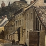19th Century Framed Oil Painting on Canvas by Henri Orban (1836-1904) 'Esneux'