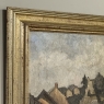 19th Century Framed Oil Painting on Canvas by Henri Orban (1836-1904) 'Esneux'