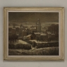 Framed Oil Painting on Board by Maurice Fourneau (1900-1990) 'Winter Village'