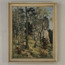 Antique Framed Oil Painting on Canvas by Arthur H. Maillien (1888-1962) 'Sunlight Through the Trees'