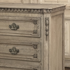 18th Century French Louis XVI Commode ~ Chest of Drawers in Stripped Oak