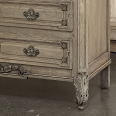 18th Century French Louis XVI Commode ~ Chest of Drawers in Stripped Oak