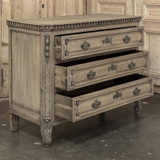 18th Century French Louis XVI Commode ~ Chest of Drawers in Stripped Oak