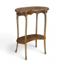 Antique French Louis XV Kidney Shaped Marquetry End Table