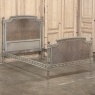 19th Century French Louis XVI Painted Cane Bed by Hopilliart & Leroy of Paris