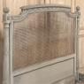 19th Century French Louis XVI Painted Cane Bed by Hopilliart & Leroy of Paris
