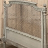 19th Century French Louis XVI Painted Cane Bed by Hopilliart & Leroy of Paris