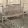 19th Century French Louis XVI Painted Cane Bed by Hopilliart & Leroy of Paris
