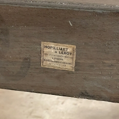 19th Century French Louis XVI Painted Cane Bed by Hopilliart & Leroy of Paris