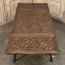 Antique Liegeois Regence Style Carved Oak Draw Leaf Dining Table