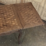 Antique Liegeois Regence Style Carved Oak Draw Leaf Dining Table