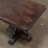 Grand Country French Elm Double Pedestal Dining Table