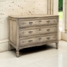 18th Century Liégeois Country French Louis XVI Stripped Commode