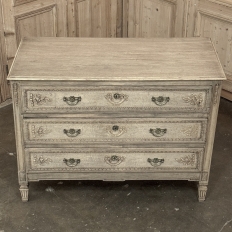 18th Century Liégeois Country French Louis XVI Stripped Commode