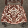 Set of 12 Antique Country French Regence Style Dining Chairs includes 2 Armchairs