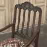 Set of 12 Antique Country French Regence Style Dining Chairs includes 2 Armchairs