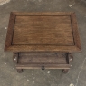 19th Century Dutch Jacobean Style Oak Table with Ebonized Trim