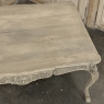 Antique Country French Liégeoise Régence Stripped Oak Dining Table or Writing Desk